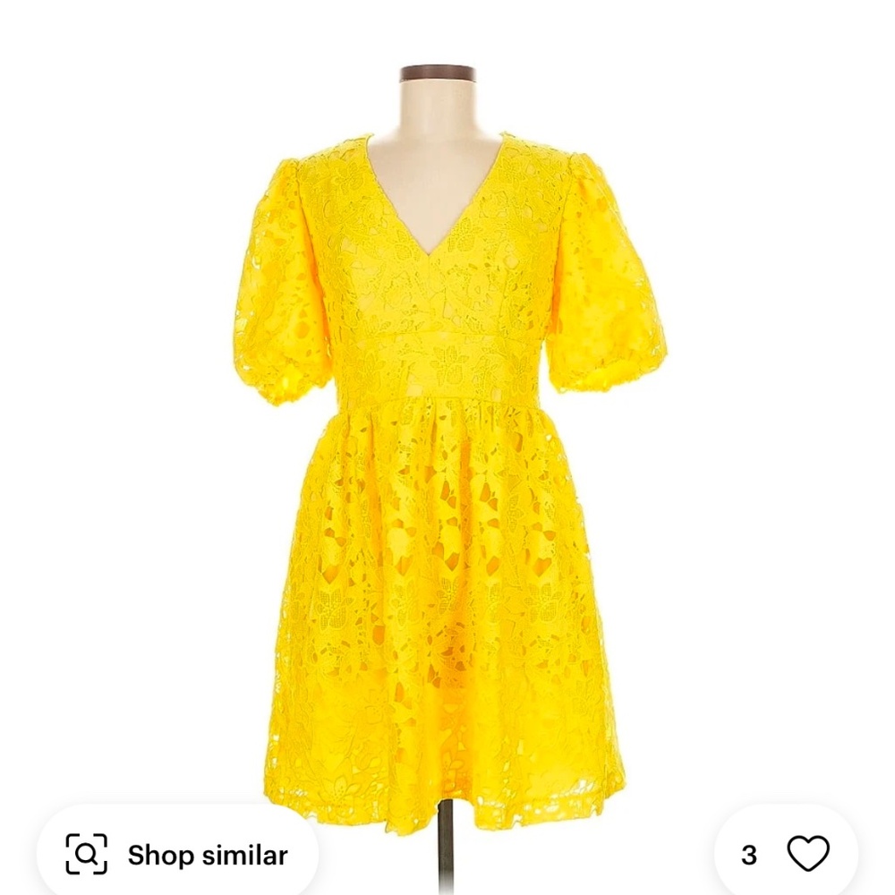 prabal gurung for jcpenny fit and flare buttercup
